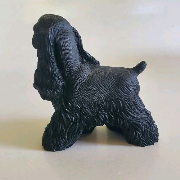 3D Dog Shaped Picture Photo Frame Holders Doggie Resin Figurines Cocker Spaniel - Picture 8 of 15